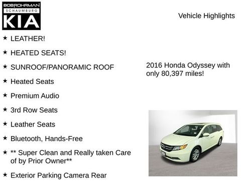 Used 2016 Honda Odyssey EX-L image 7