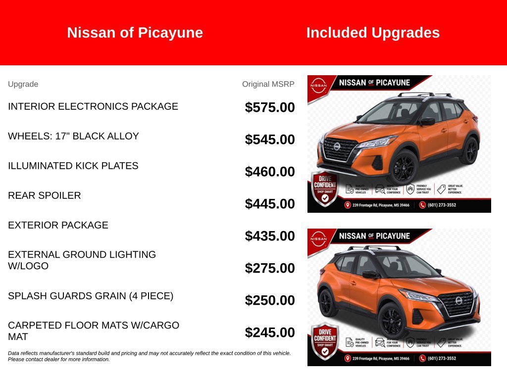 Used 2024 Nissan Kicks SV w/ Interior Electronics Package FWD image 7