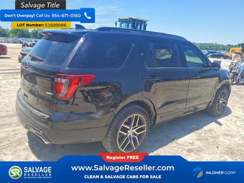 Used 2017 Ford Explorer Sport w/ Equipment Group 401A AWD/4WD image 4