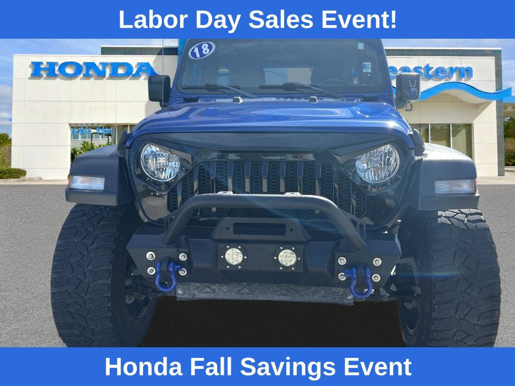 Used 2018 Jeep Wrangler Unlimited Sport S AWD/4WD image 2