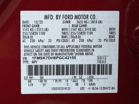 Used 2023 Ford Explorer XLT w/ Equipment Group 202A RWD image 28