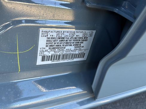 New 2025 Nissan Sentra SV w/ SV Premium Package image 33