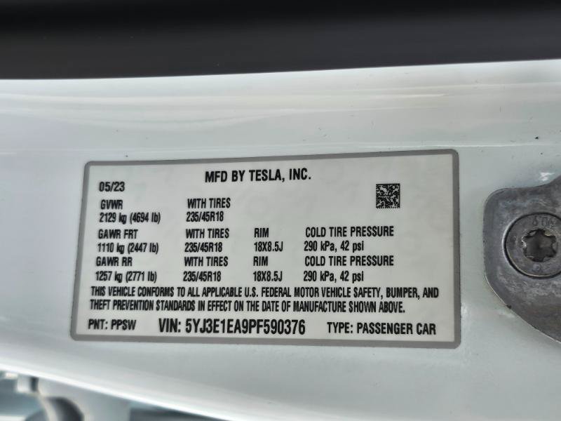 Used 2023 Tesla Model 3 Standard Range RWD image 33