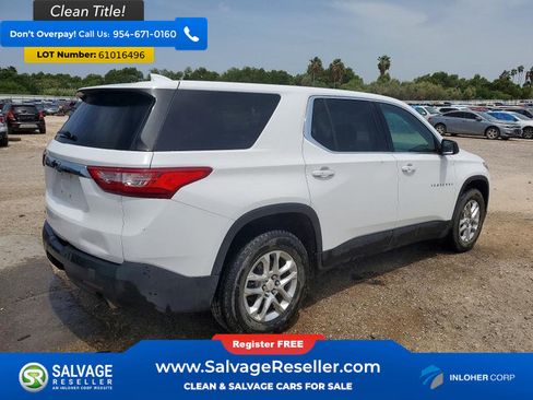 Used 2021 Chevrolet Traverse LS w/ LPO, Black Accent Package FWD image 4
