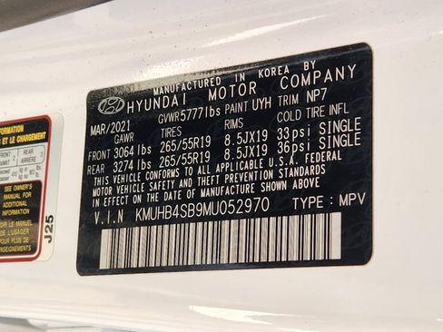 Used 2021 Genesis GV80 2.5T w/ Advanced Package 03 image 36