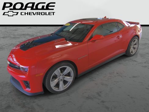Used 2013 Chevrolet Camaro ZL1 w/ Gray Stripe Package RWD image 1