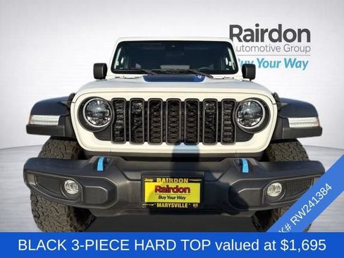 Used 2024 Jeep Wrangler Unlimited Rubicon 4xe AWD/4WD image 2