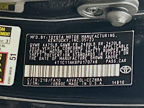 Used 2023 Toyota Camry LE image 27