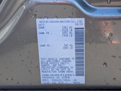 Certified 2024 Nissan Altima 2.5 S image 33