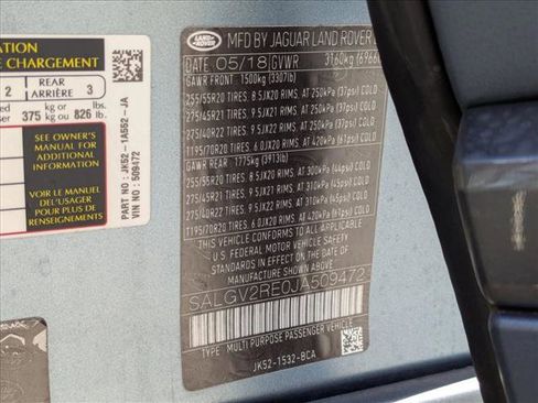 Used 2018 Land Rover Range Rover Autobiography AWD/4WD image 15