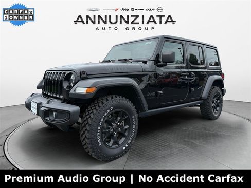 Certified 2021 Jeep Wrangler Unlimited Sport image 1
