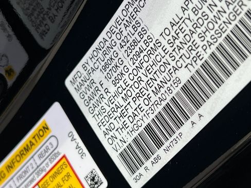 Certified 2024 Honda Accord EX image 20