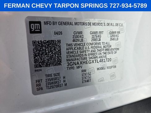 New 2026 Chevrolet Equinox LT w/ Convenience Package II FWD image 20