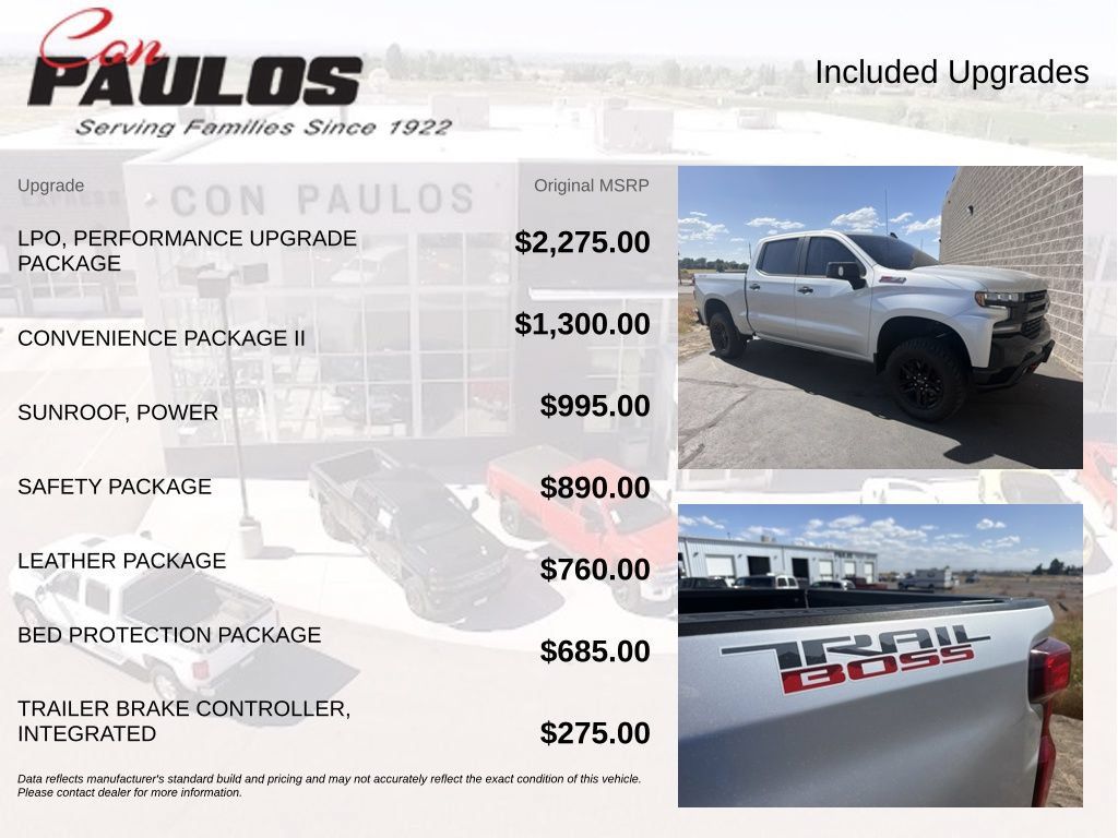 Used 2021 Chevrolet Silverado 1500 LT Trail Boss AWD/4WD image 4