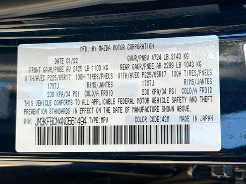 Used 2022 MAZDA CX-5 AWD 2.5 S w/ Preferred Package image 44