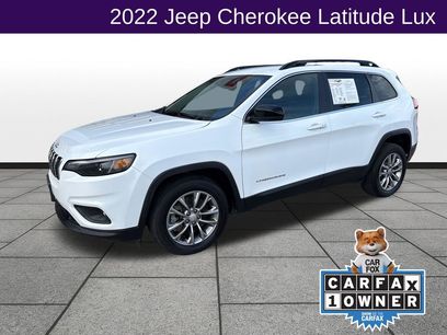 Used 2022 Jeep Cherokee Latitude Lux