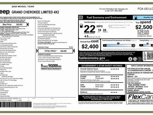 Certified 2025 Jeep Grand Cherokee Limited image 4