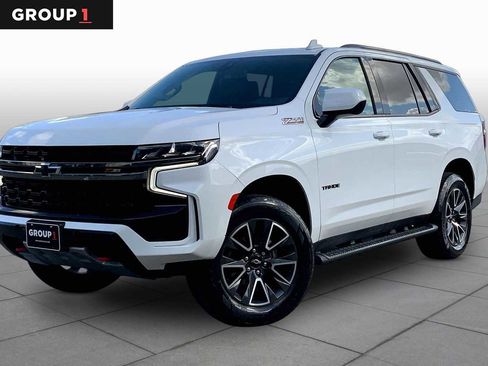 Used 2021 Chevrolet Tahoe Z71 w/ Rear Media and Nav Package image 1