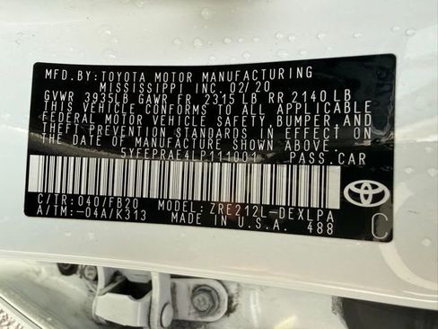 Used 2020 Toyota Corolla LE image 13