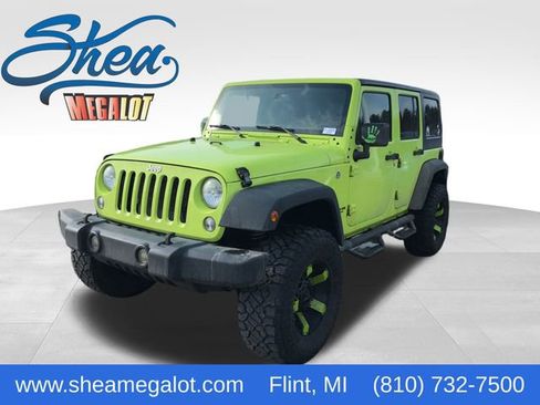 Used 2016 Jeep Wrangler Unlimited Rubicon w/ Connectivity Group image 1