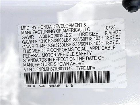 Used 2024 Honda Odyssey EX-L image 30