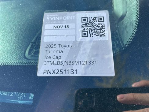 Certified 2025 Toyota Tacoma SR5 image 25