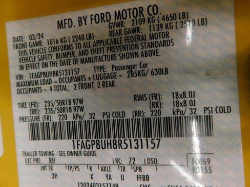 Used 2024 Ford Mustang Premium image 57