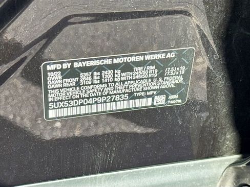 Used 2023 BMW X3 xDrive30i w/ Premium Package image 34