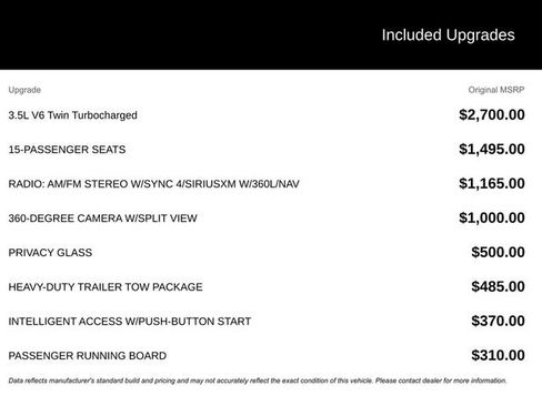 New 2025 Ford Transit 350 XL image 2