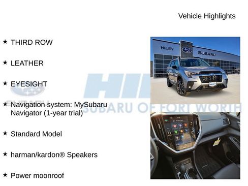 New 2026 Subaru Ascent Limited AWD/4WD image 5