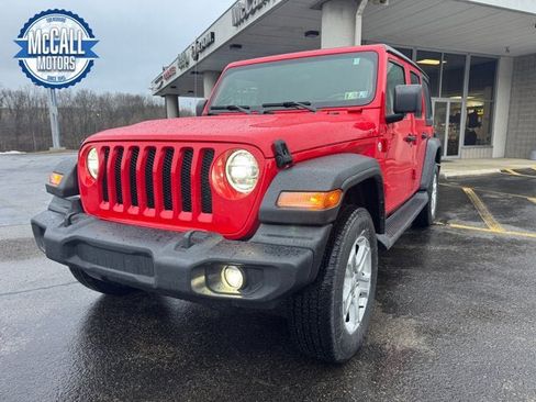 Used 2021 Jeep Wrangler Unlimited Sport image 1