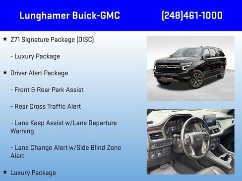 Used 2021 Chevrolet Suburban Z71 w/ Z71 Signature Package image 30