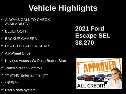 Used 2021 Ford Escape SEL AWD/4WD image 9