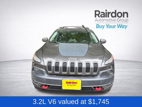 Used 2015 Jeep Cherokee Trailhawk w/ Comfort/Convenience Group AWD/4WD image 2