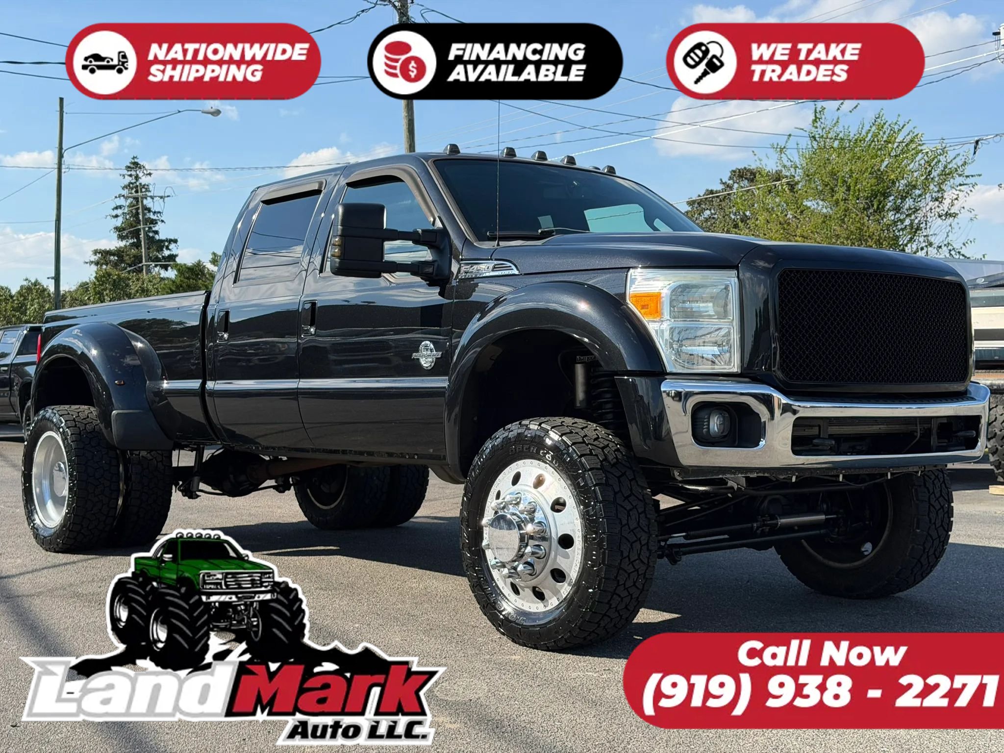 Used 2013 Ford F450 Lariat w/ Lariat Ultimate Pkg AWD/4WD image 1
