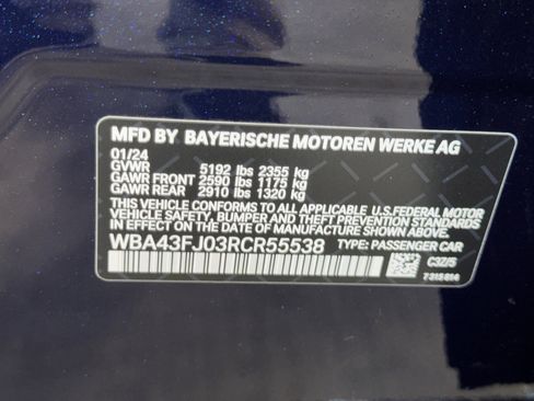 Certified 2024 BMW 530i 530i w/ Executive Package image 38