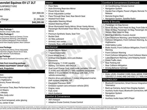 Used 2024 Chevrolet Equinox EV LT FWD image 5