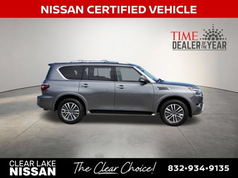 Certified 2024 Nissan Armada SL w/ Captain's Chairs Package RWD image 9