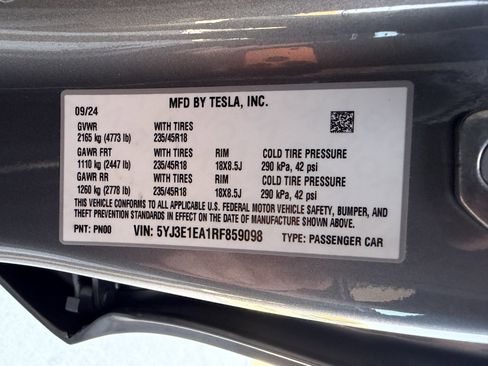 Used 2024 Tesla Model 3 Long Range RWD image 48