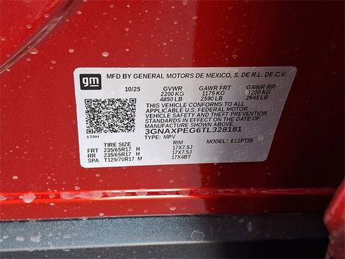 New 2026 Chevrolet Equinox LT w/ Convenience Package II image 16