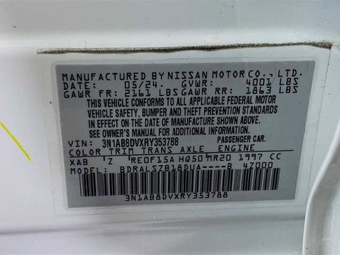 Certified 2024 Nissan Sentra SR w/ SR Premium Package image 30