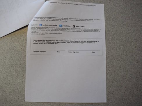 Used 2001 Mercedes-Benz S 500 image 83