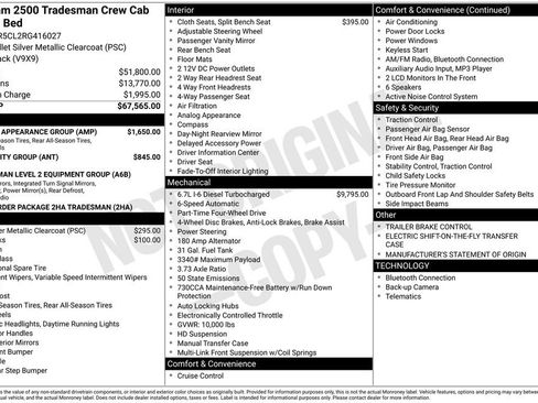 Used 2024 RAM 2500 Tradesman w/ Chrome Appearance Group image 4