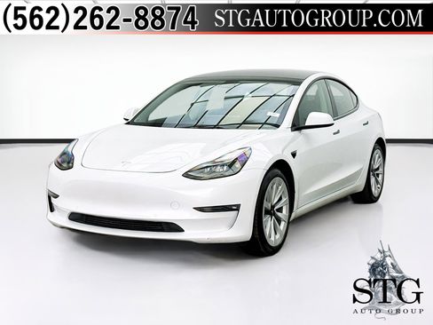 Used 2022 Tesla Model 3 Long Range AWD/4WD image 1