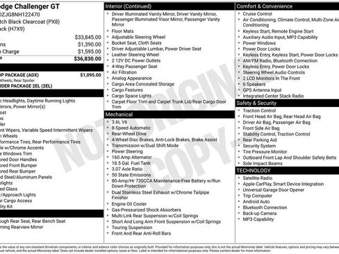 Used 2022 Dodge Challenger GT w/ Blacktop Package image 11