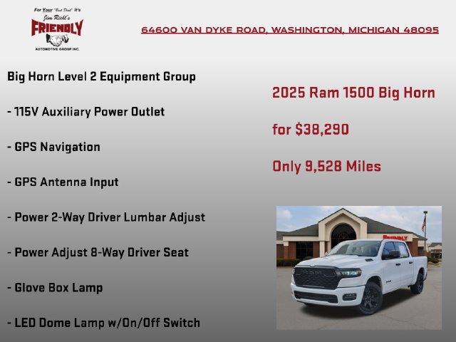 Used 2025 RAM 1500 Big Horn AWD/4WD image 15