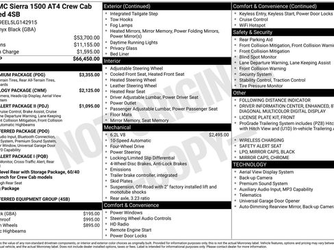 Used 2020 GMC Sierra 1500 AT4 w/ AT4 Premium Package AWD/4WD image 26