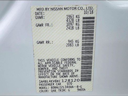 Used 2019 Nissan Altima 2.5 SL FWD image 34