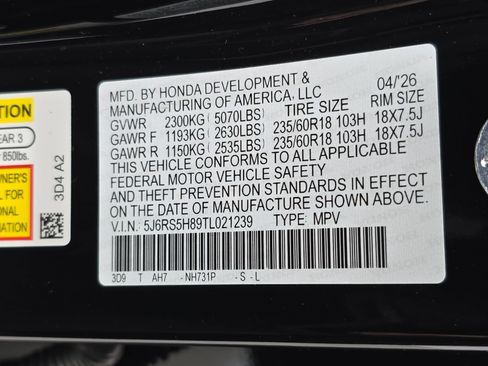 New 2026 Honda CR-V Sport-L image 36