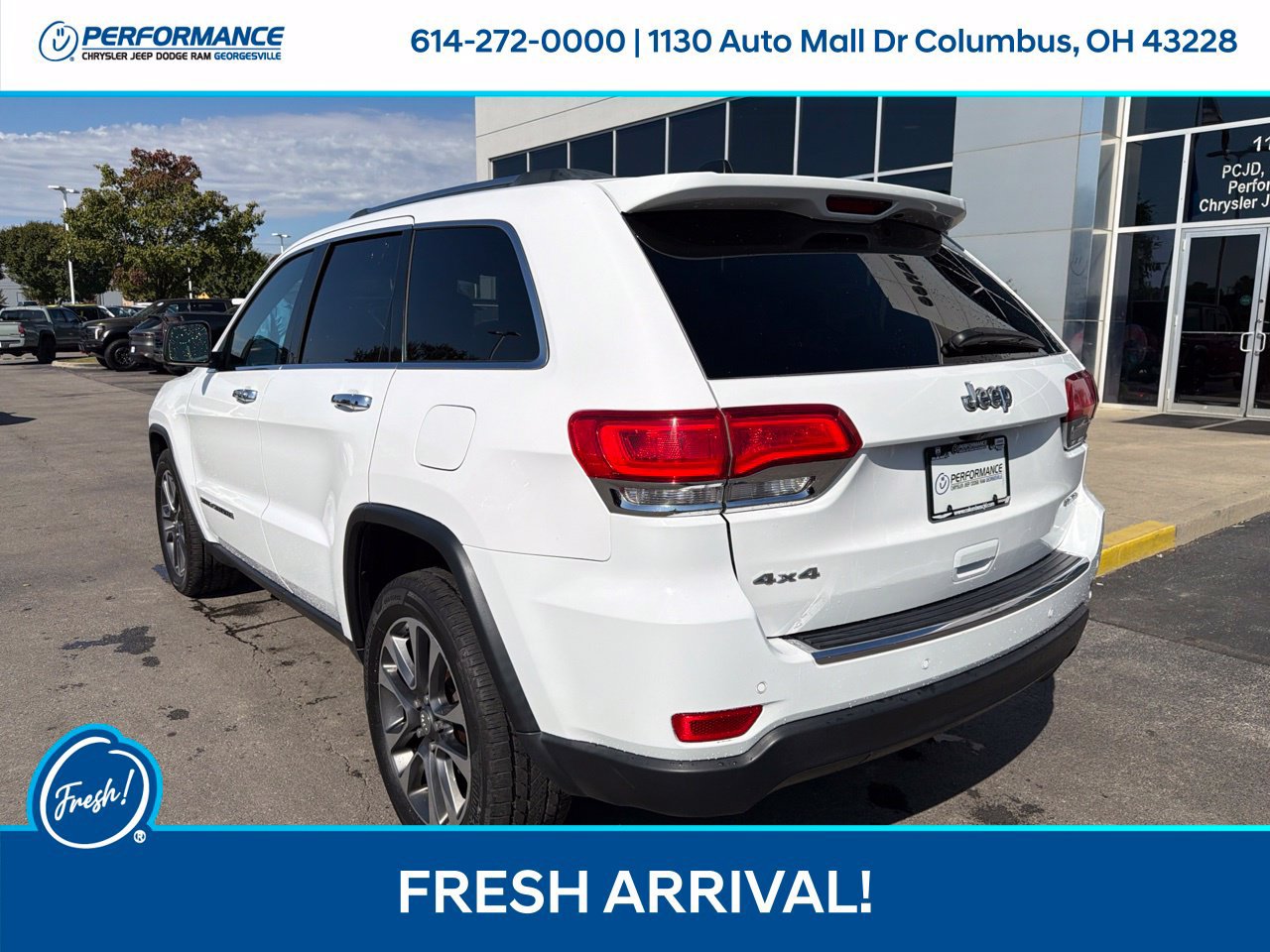 Used 2018 Jeep Grand Cherokee Limited AWD/4WD image 8